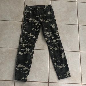 Army Patterned Jeans
